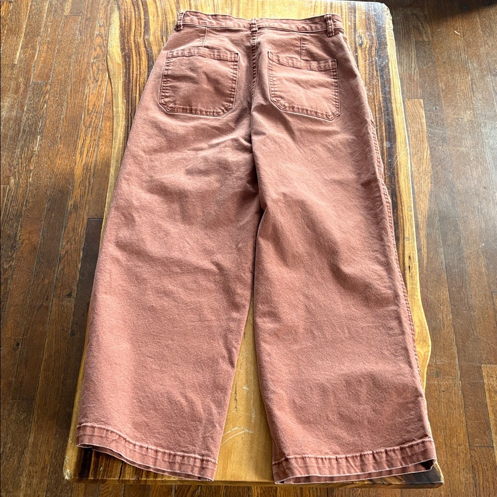 Universal Thread Women's Rust Wide-Leg Pants - Picture 5 of 5